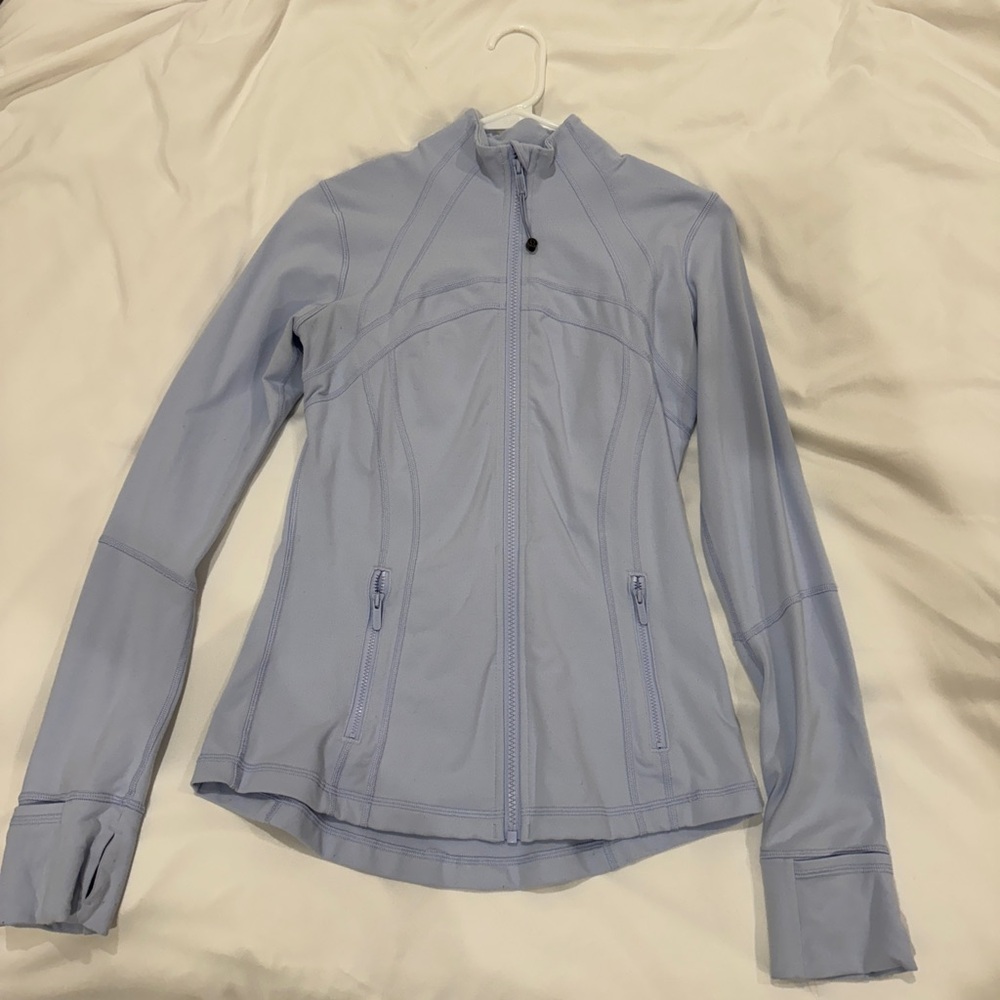 Lululemon Blue Linen Define Jacket - image 1